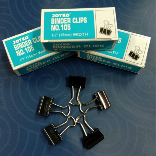 

BINDER CLIP PENJEPIT KERTAS JOYKO 105 MURAH