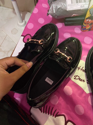 Sepatu Wanita Basic Docmart Tali / Sepatu Kasual Fkh 006