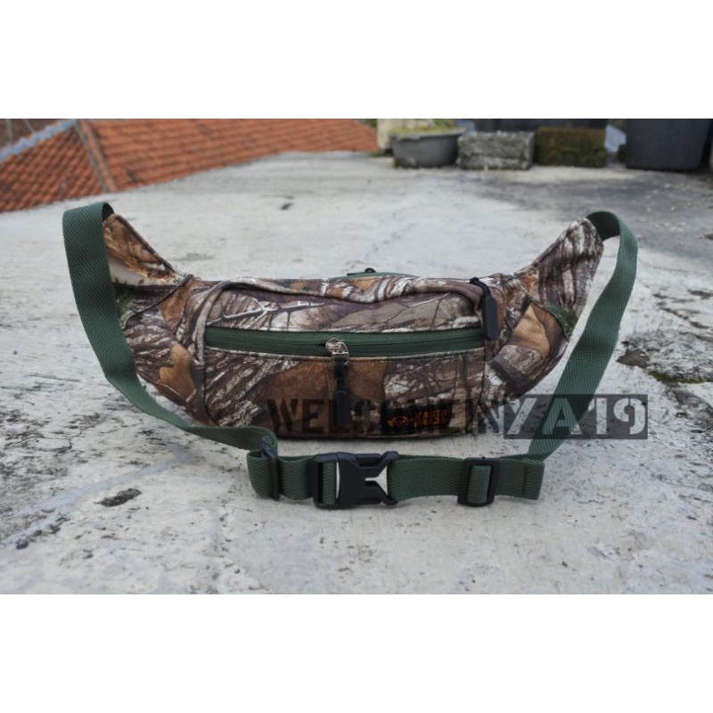 Waistbag Camo Realtree Xtra / Tas Pinggang Loreng Camo Realtree Xtra / Tas Pinggang Pria