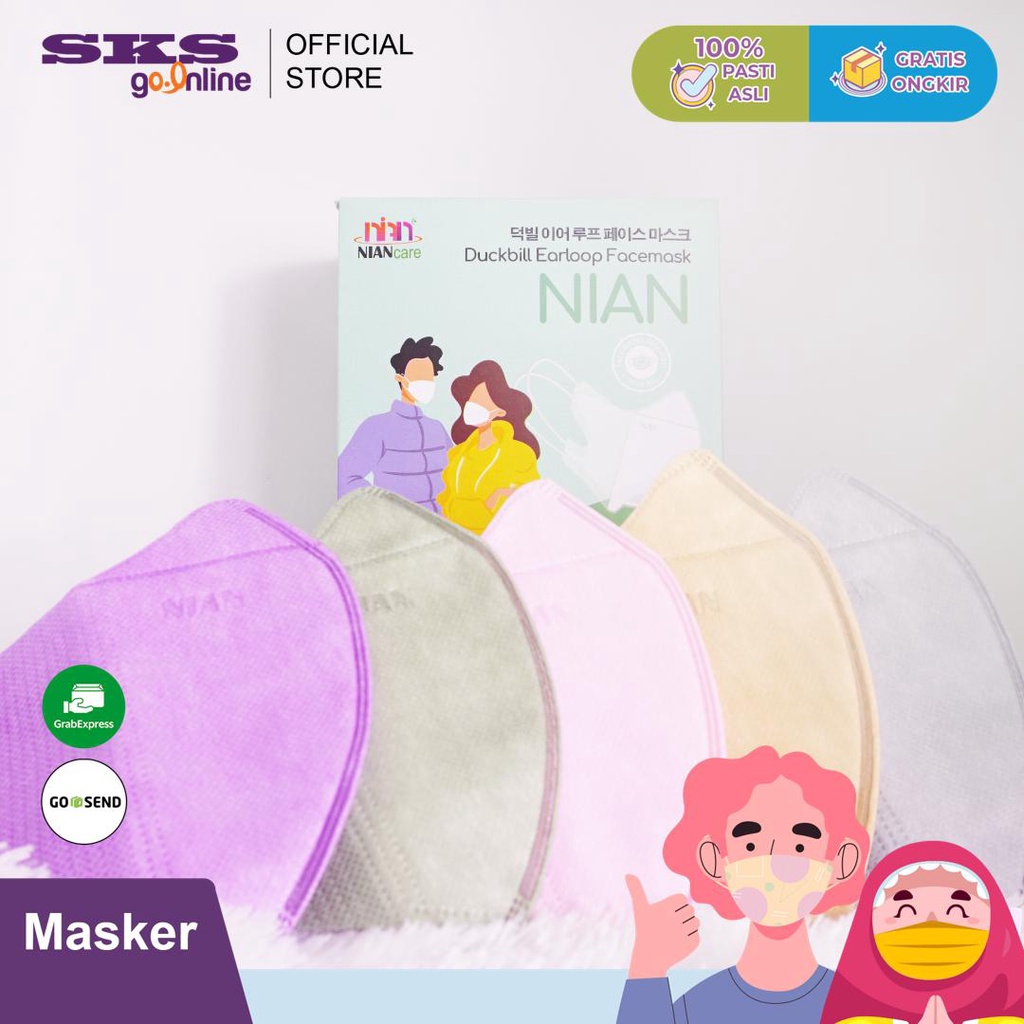 NIAN Care masker Duckbill 3 ply