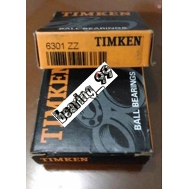 LAHER BEARING 6301 ZZ / 6301ZZ TIMKEN BALL BEARING / LAHER BOLA