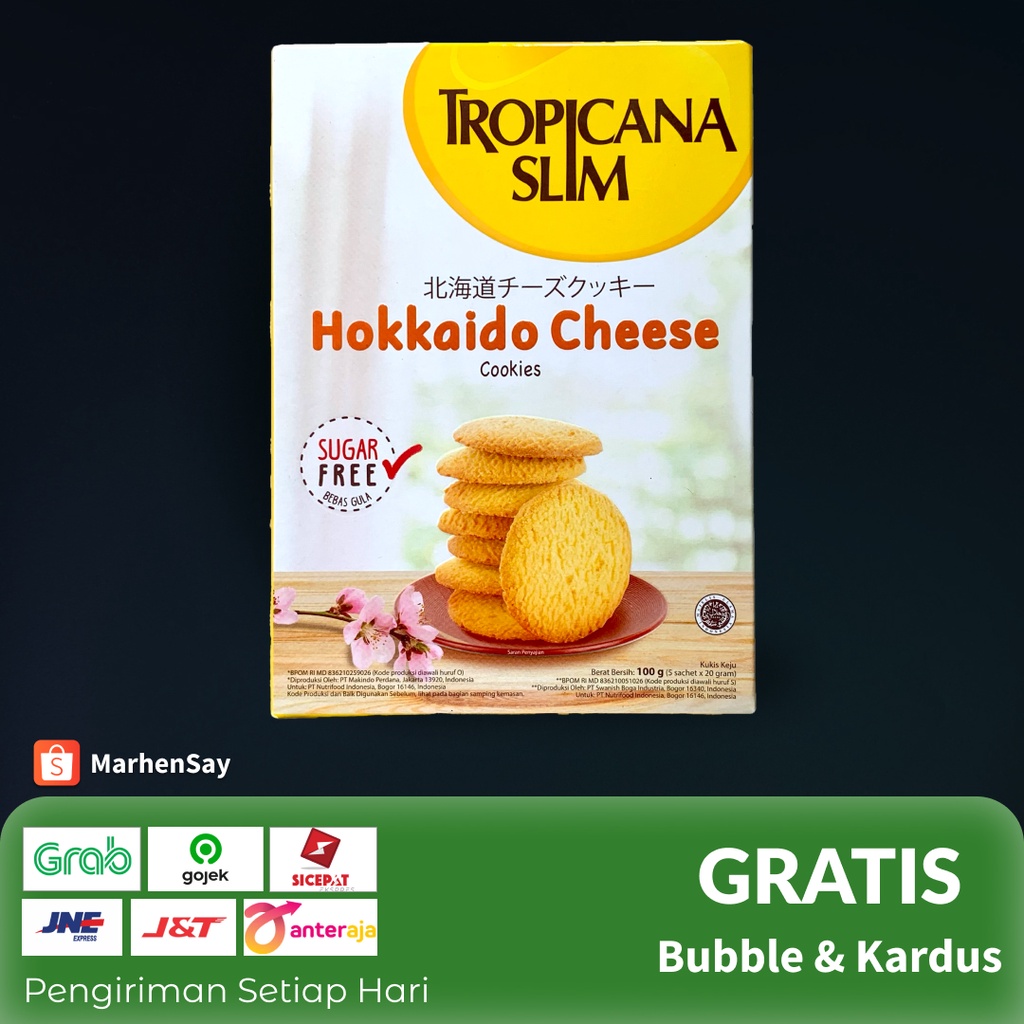 

hokkaido cheese tropicana slim biskuit bebas gula