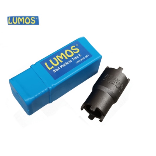 Lumos Double Crown Socket B Kunci Mahkota Treker Mur Kopling