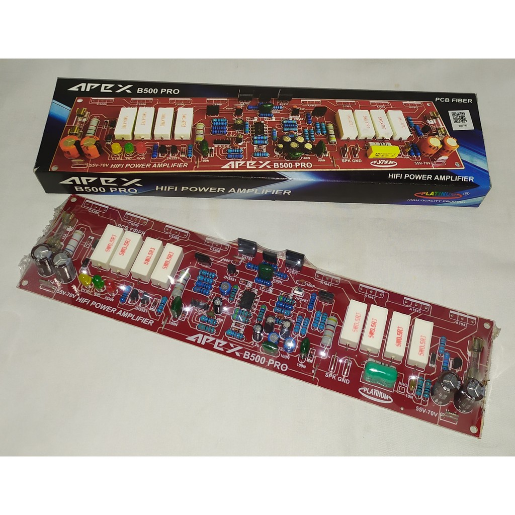 Kit Power Amlplifier Apex B500 PRO Platinum