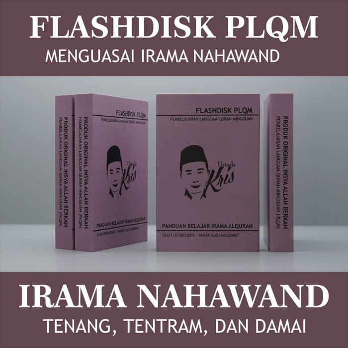 ORIGINAL FLASHDISK PLQM SERI "MENGUASAI IRAMA NAHAWAND" USTADZKRIS
