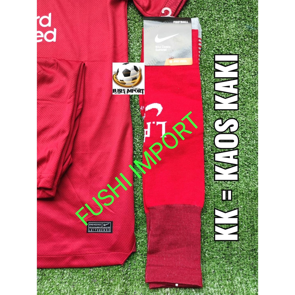 Setelan Jersey Baju Bola Lvrpll Home 2022 2023 ( Fullset Satu Set ) Grade Ori