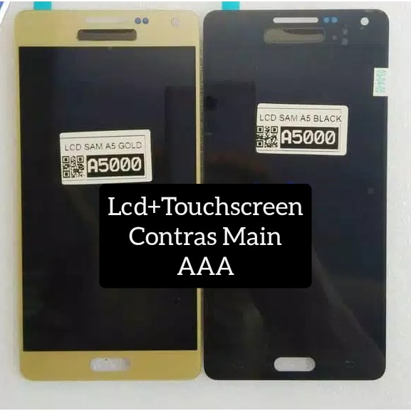 LCD+TOUCHSCREEN SAMSUNG A5 2015 / A5000 / A500 / A500F OEM GRADE AAA CONTRAS MAIN