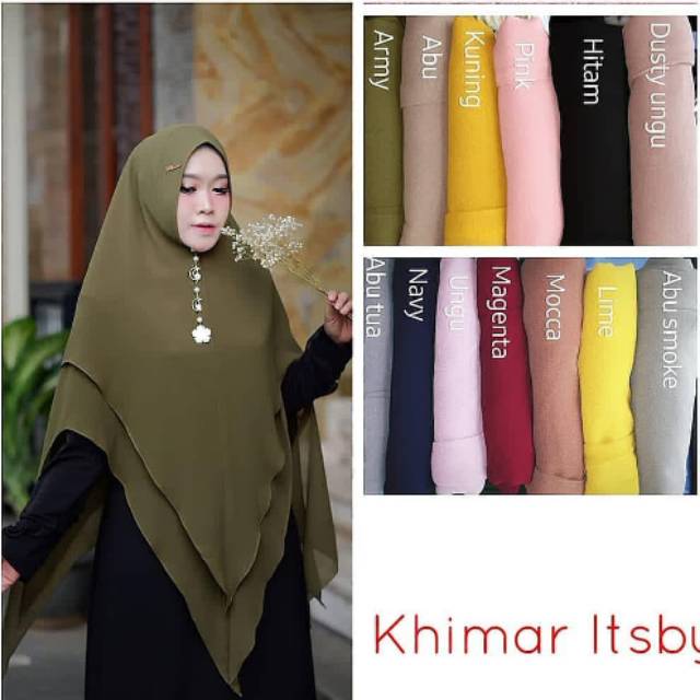 Khimar Itsby by Yodizein Syari