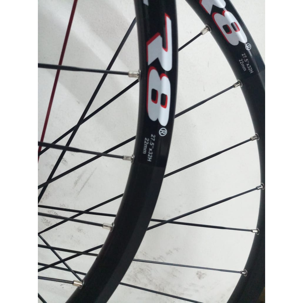 Wheelset XLR8 27.5 New 2021 32 Hole Jari gepeng