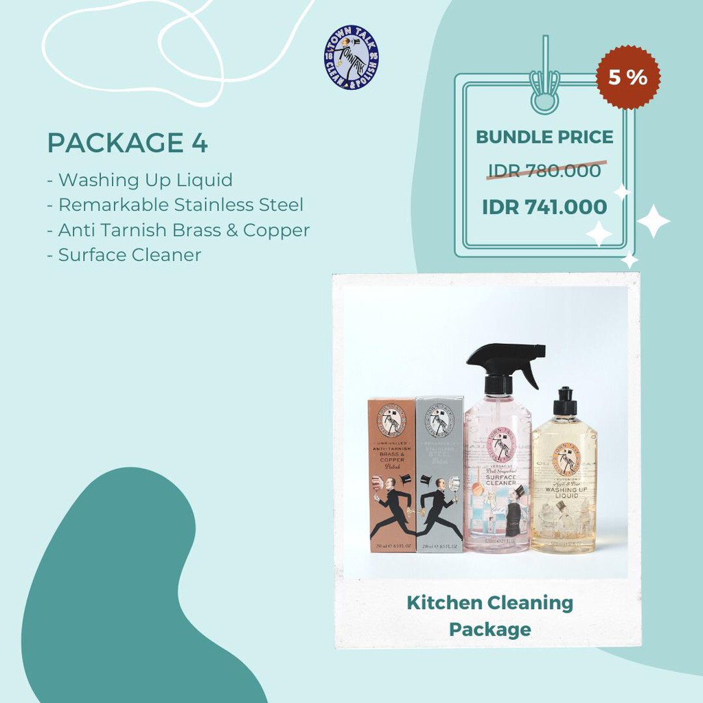 

Town Talk Polish - Kitchen Cleaning Package