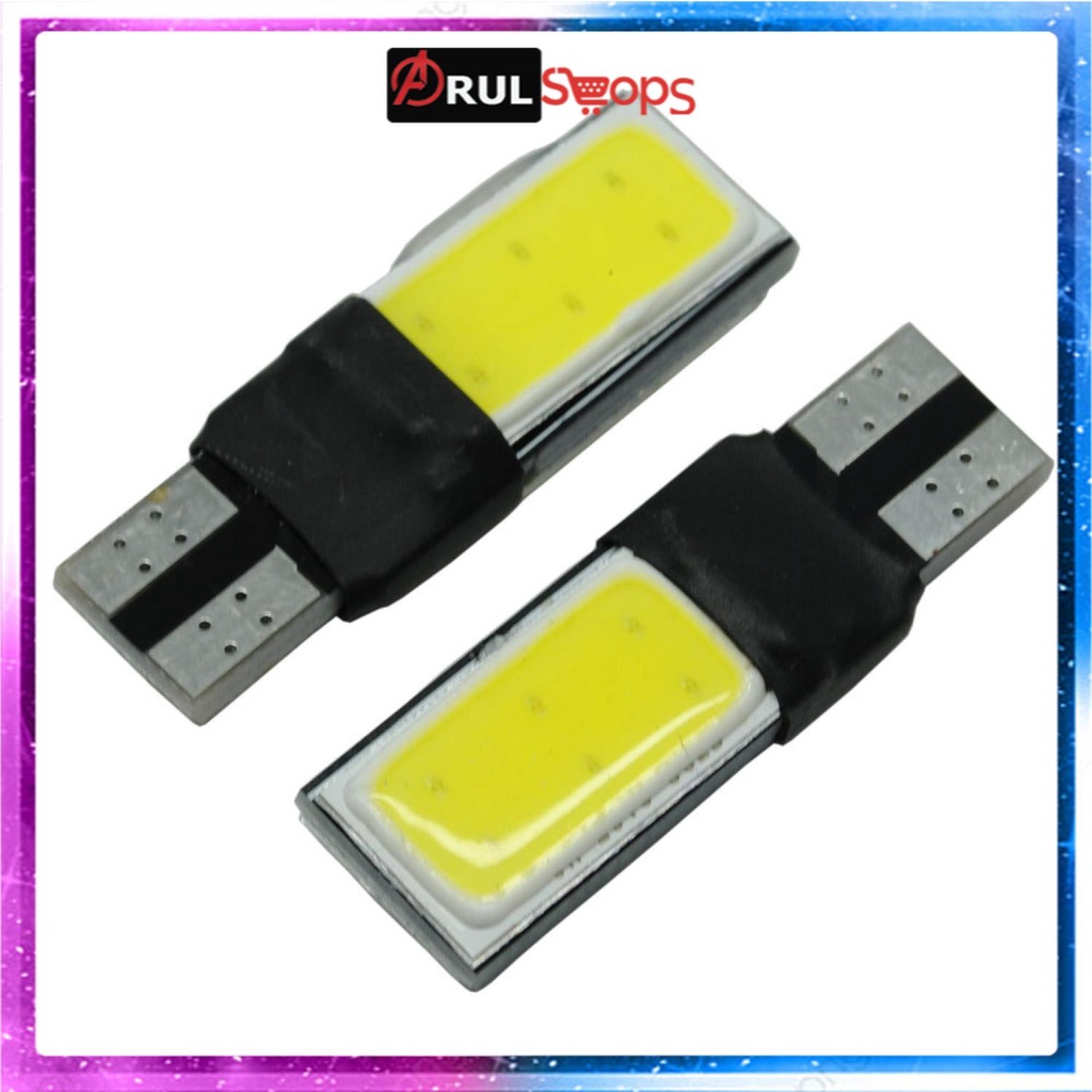 YADE Lampu Parkir Mobil LED Canbus T10 194 501 W5W SMD COB 2 PCS