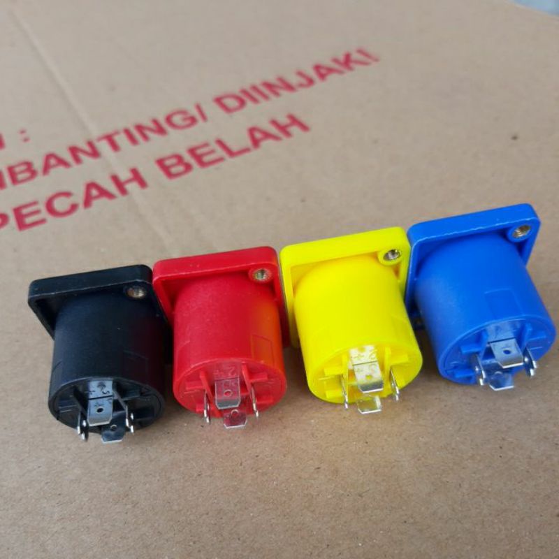 SOCKET SOKET SPIKON SPEAKON ADA LUBANG MUR