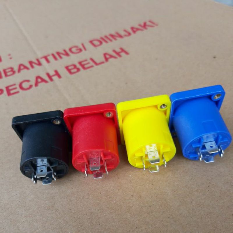 SOCKET SOKET SPIKON SPEAKON ADA LUBANG MUR