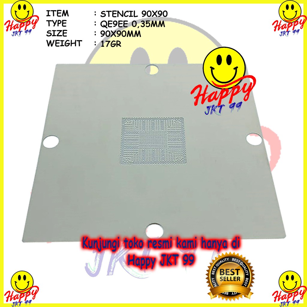 [ HAPPY JKT 99 ] STENCIL 90X90 N2815 SR1SJ N2820 SR1SG N2830 SR1W4 N2910 SR1LW