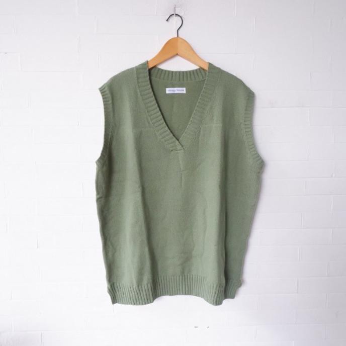 VINTAGE HOUSE Savana Vest - JADE