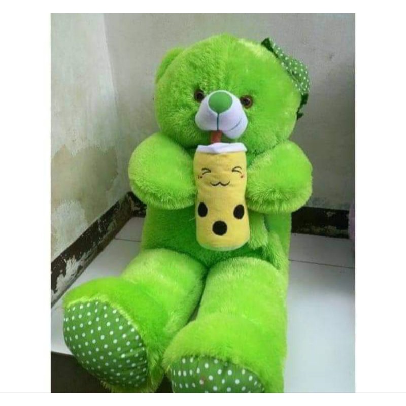 BELI boneka teddy bear GRATIS boba mini