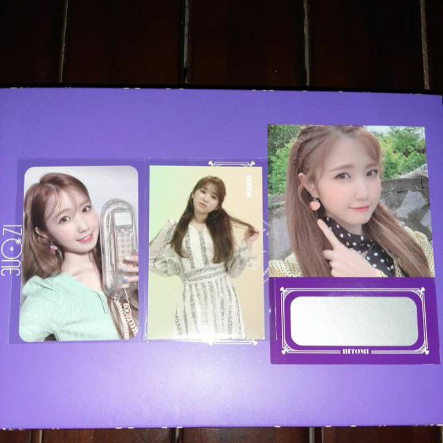 IZONE ONEIRIC DIARY BLOOMIZ OFFICIAL PHOTOCARD AR