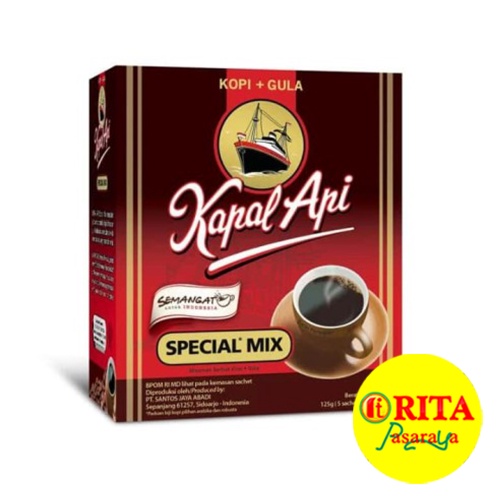 

Kapal Api Special Mix Kopi Box Isi 5'S X 24 gr