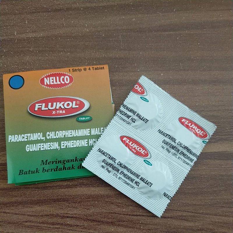 Flukol x-tra obat berdahak &amp; pilek perstrip