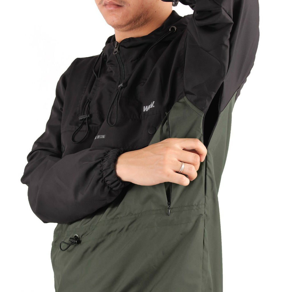 AKN - JAKET CAGOULE WATERPROOF / JAKET CAGOULE PREMIUM / JAKET CAGOULE SNOWDOPE ORIGINAL WOLV