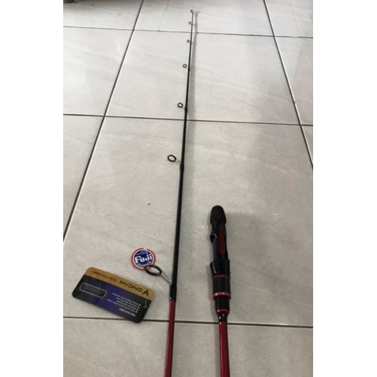Joran pancing oncak light jigging medusa 180 cm Carbon solid pe 0.8-1.5
