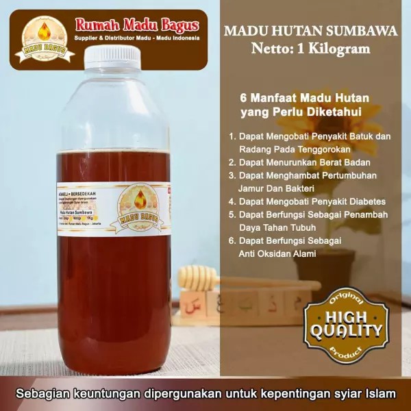 

Madu murni hutan sumbawa 1kg