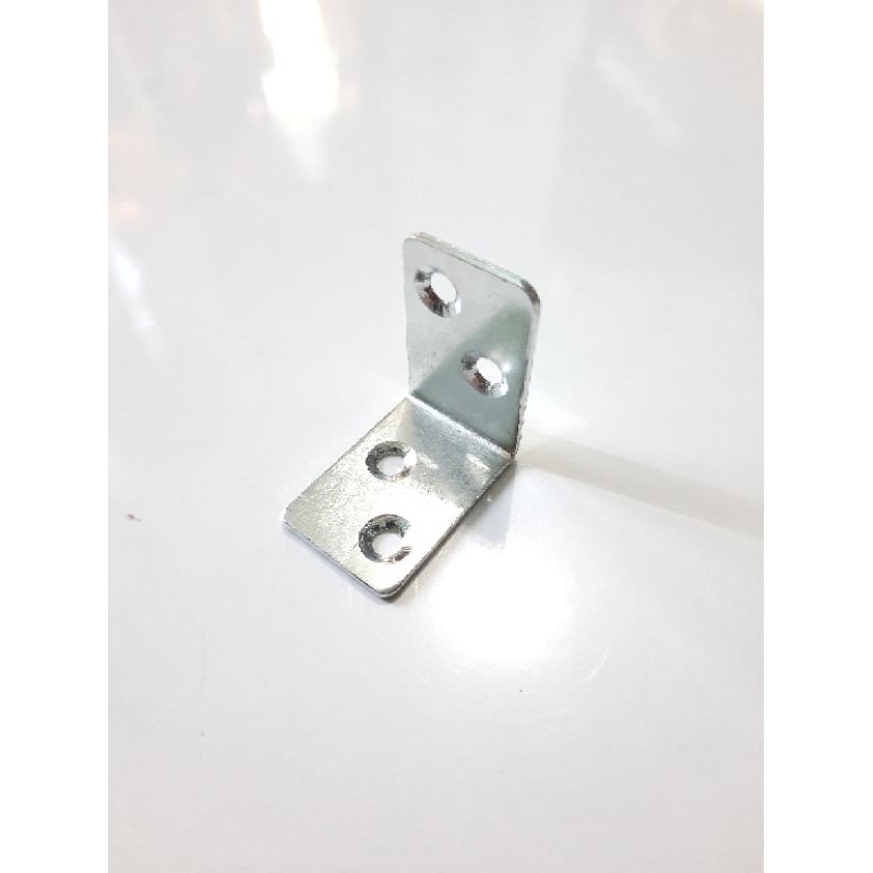 Siku Ambalan L 2cm × 3cm BESI Bracket Penyangga Siku rak Sudut Partisi