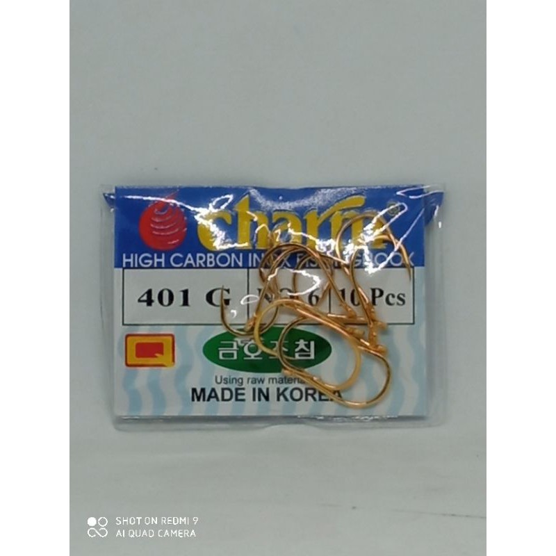 Kail Pancing Charm No.06 (401 G) Untuk Ikan Lele