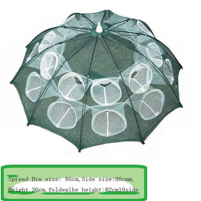 Perangkap ikan Bubu jebakan Ikan udang kepiting lele belut 20 Lubang