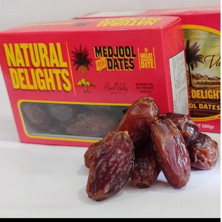 

Special Edition Kurma Medjol Dates California 500gr / Natural Delight Jumbo / kurma medjool 500g mur
