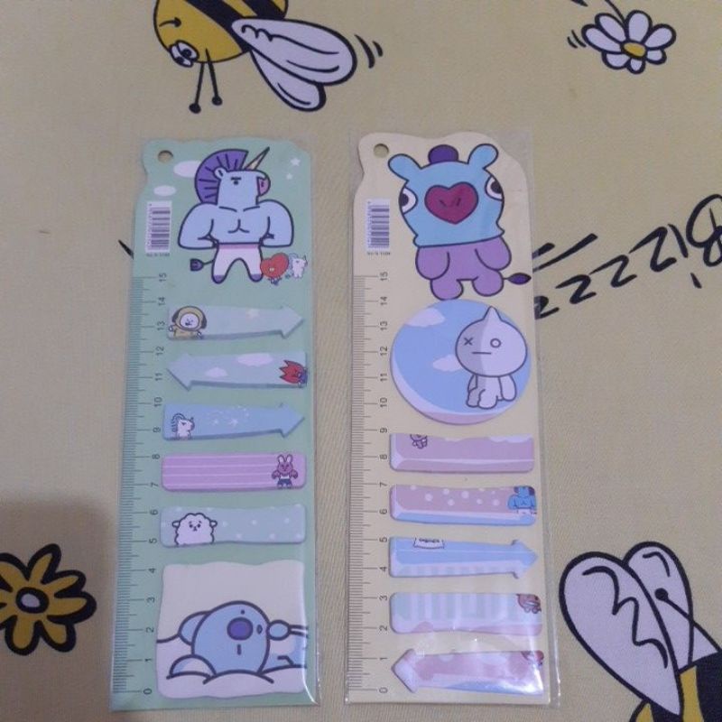 

STICKY NOTES LUCU KARAKTER BT21 YANG SUPER MURAHH