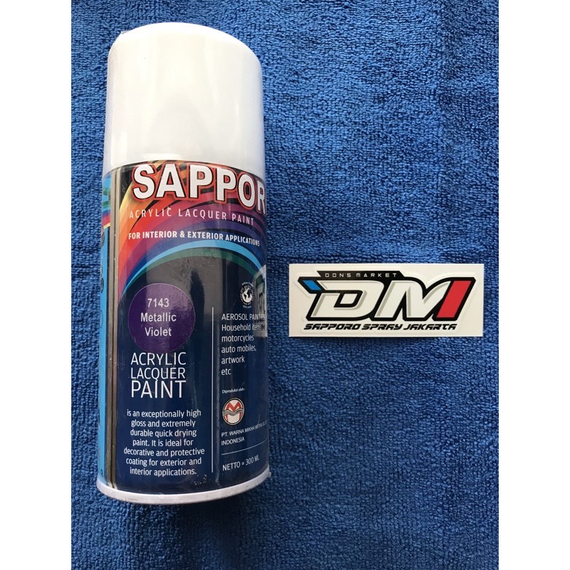 SAPPORO SPRAY METALIC VIOLET 7143 300 ML