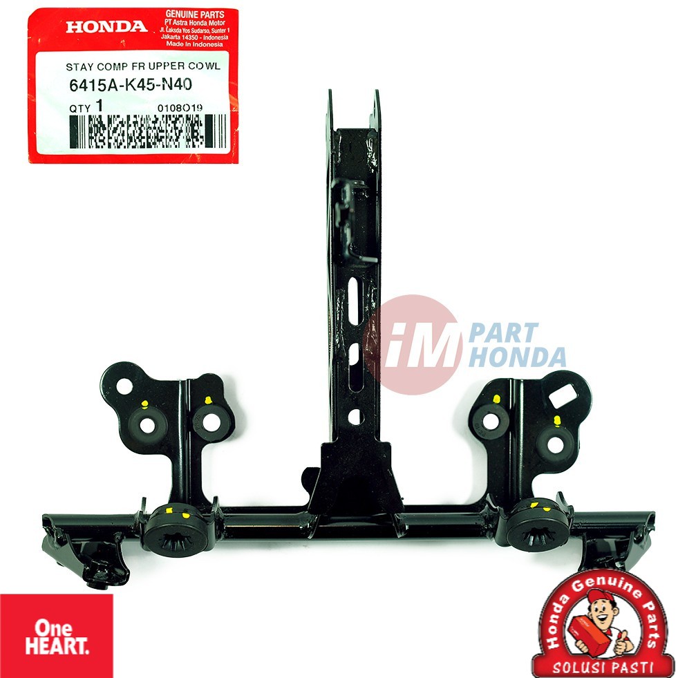 MURAH 6415A-K45-N40 besi dudukan cowl lampu depan - stay comp assy front upper cowl CBR 150 R LED K4