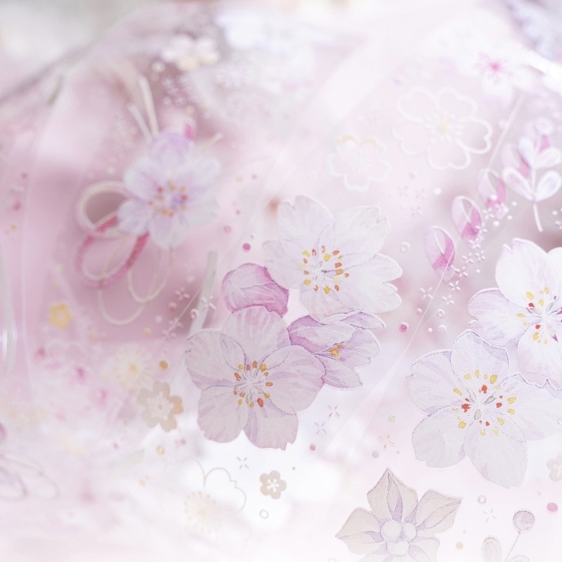 

[Sample] KY Studio Sakura PET Tape / Journal scrapbook planner bujo