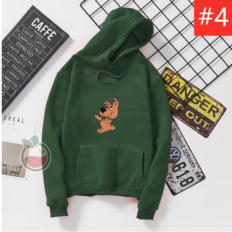 Lilipop.id Sweater Wanita Hoodie Scooby Doo Outwear Jumper