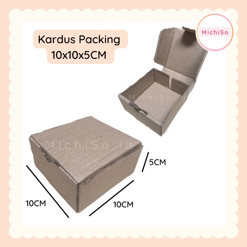 

kardus packing10x5x10CM | box packing bukaan atas | kardus karton | kerdus olshop | kerdus die cut | kardus hampers | box hampers | kerdus barang - MichiSo.id