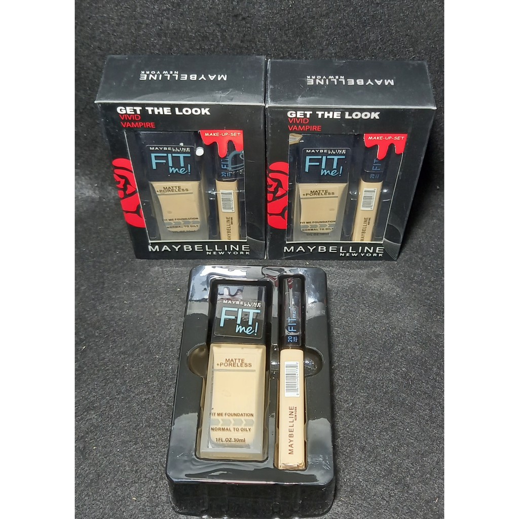 PROMO!!!PAKET MAYBELLINE FOUNDATION&amp;CONCEALER