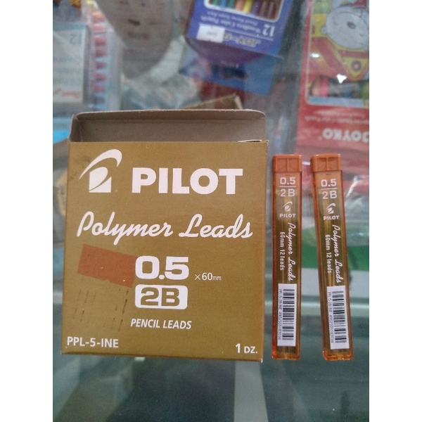 

isi pensil pilot ppl-5-ine 0,5*60mm pencil leads pilot 2b