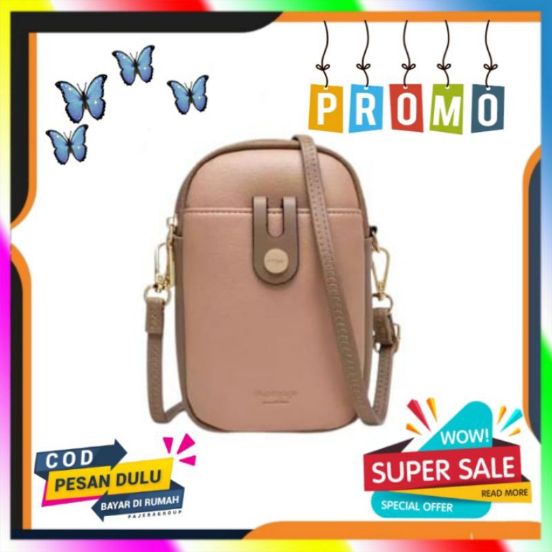 Tas Selempang Waistbag Make Up Wanita Cewek Import Kerja Slingbag Kondangan Pesta Branded Casual