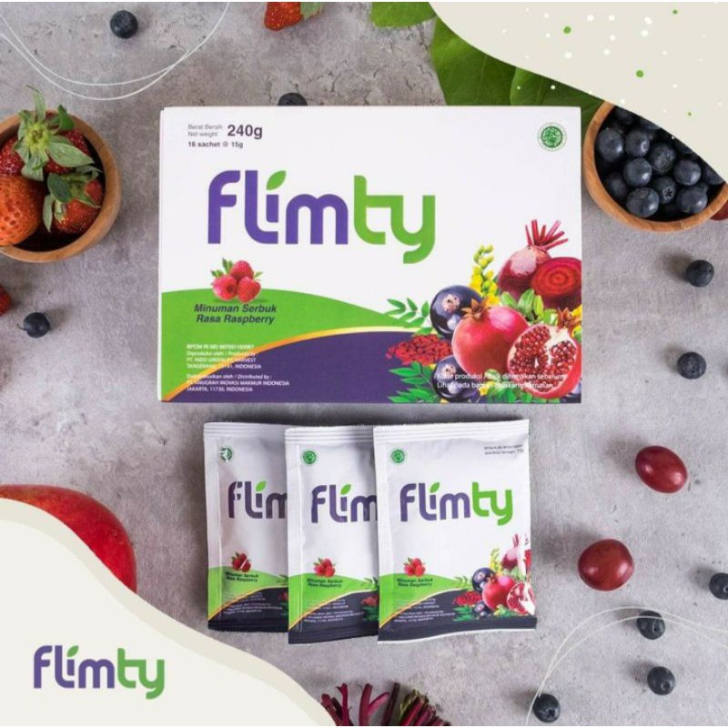 Promo 1.1 Flimty Fiber Box Original Penurun Berat Badan Obat Diet BPOM