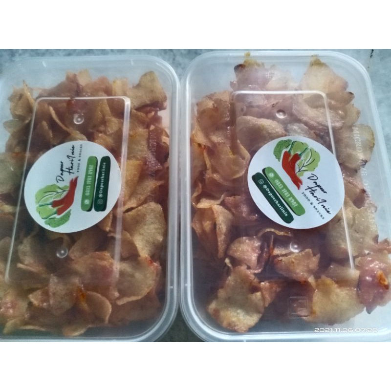 

kripik kentang balado