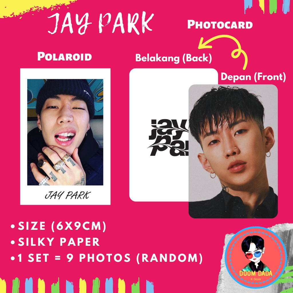 Paket Polaroid Jay Park / Paket Photocard Jay Park