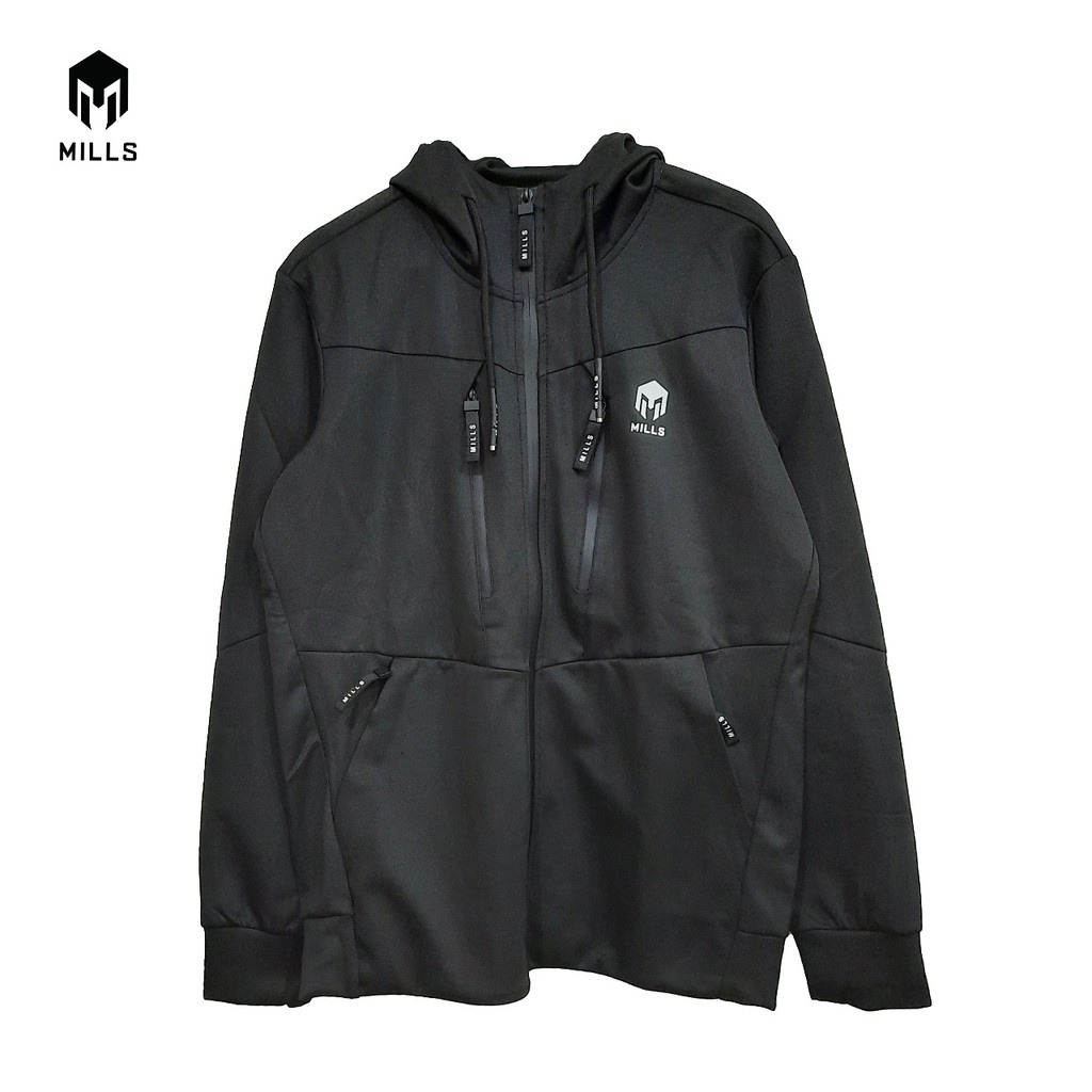 MILLS Jaket Olahraga Thunder 2.0 8010 Grey Black Original