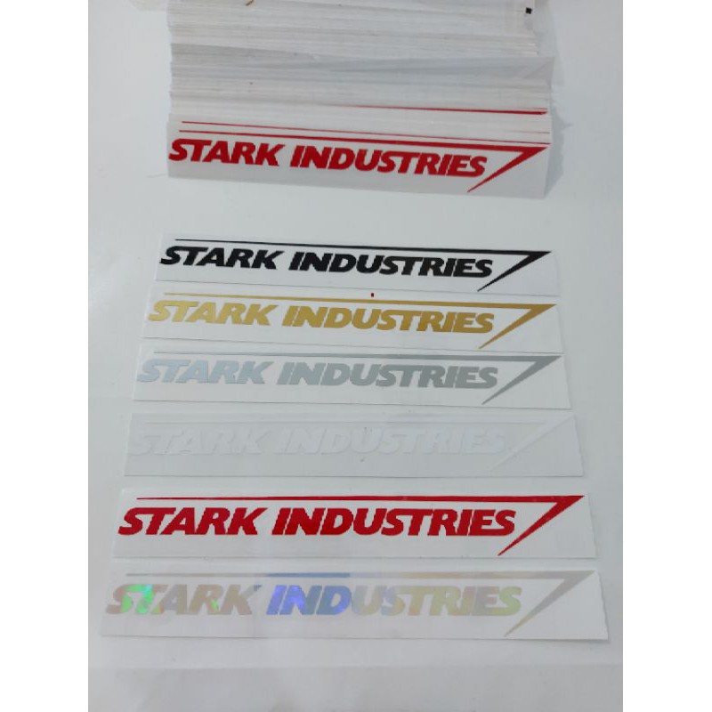 STICKER STARK INDUSTRIES CUTTING