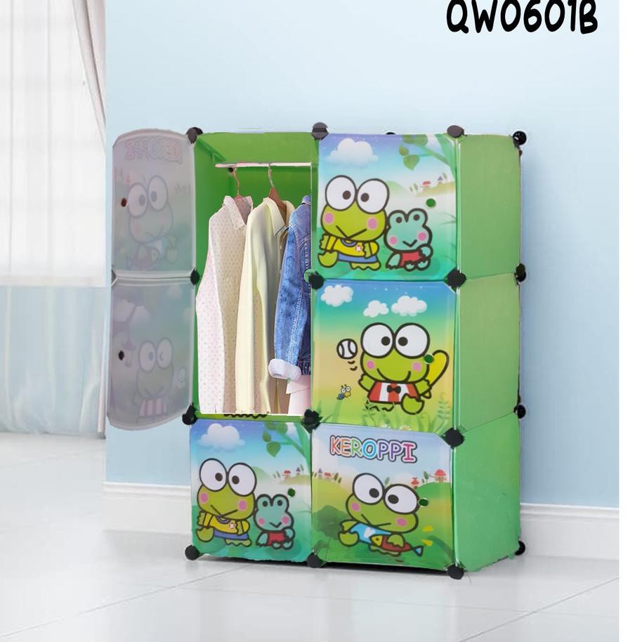 MBN【 RAK PAKAIAN LEMARI PLASTIK Lemari 6 Susun / LEMARI PAKAIAN Kirim Langsung