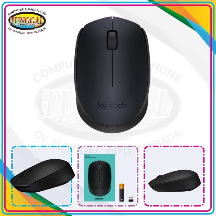 LOGITECH M170 WIRELESS MOUSE / MOUSE WIRELESS LOGITECH M170 ORIGINAL