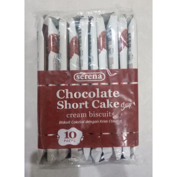 

Serena chocolate short cake cream biscuit 420 gr