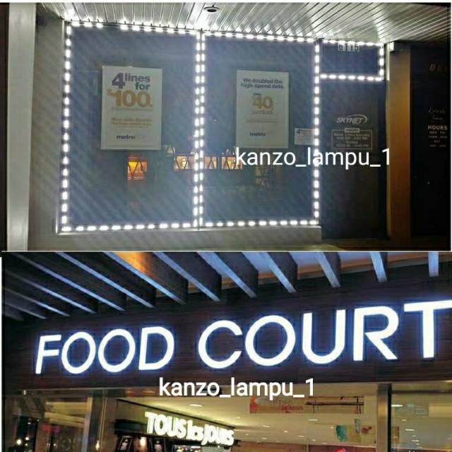 Modul Led Strip 3 Mata Samsung Lampu Advertising 12Volt 1.5Watt MZ_2