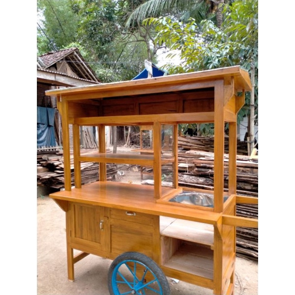 GEROBAK USAHA NASI GORENG murah#gerobak angkringan #gerobak mie ayam #gerobak bakso #gerobak pecel L