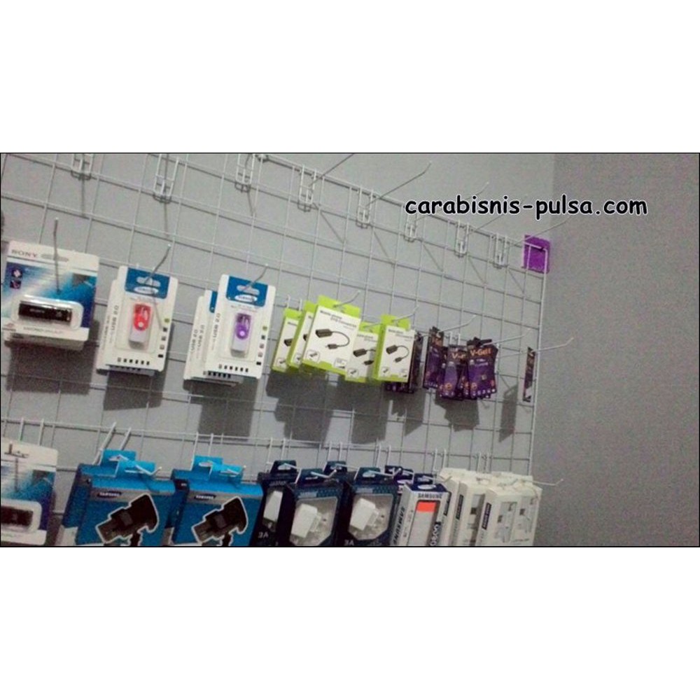 Dijual Rak Dinding Gantungan Aksesoris HP Murah